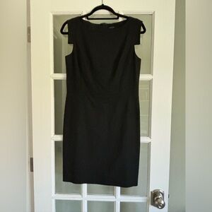 NWOT Ann Taylor Black Sheath Dress - Size 6